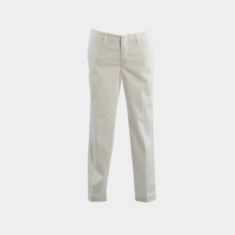 Pantalone Chino in cotone bianco