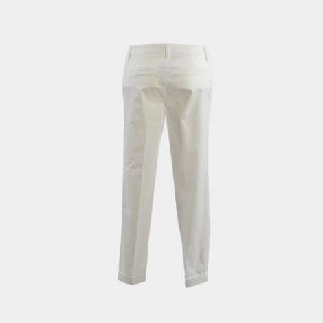 Pantalone Chino in cotone bianco