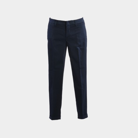 Pantalone Chino in cotone blu