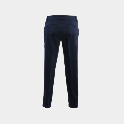 Pantalone Chino in cotone blu