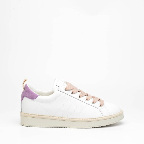 Sneakers in pelle bianca