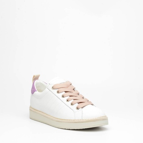 Sneakers in pelle bianca