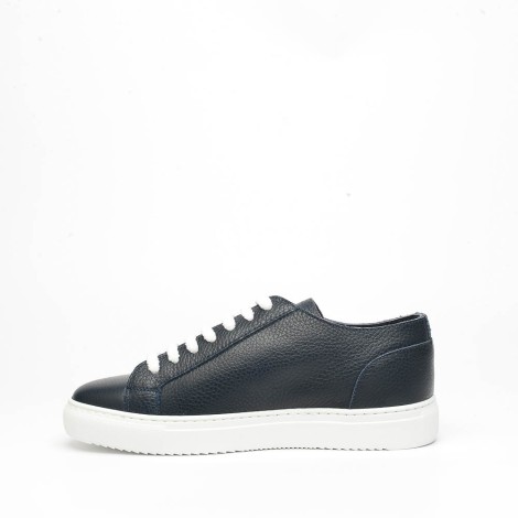 Sneakers in pelle blu