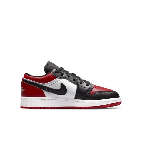 Jordan 1 Low Bred Toe (GS)