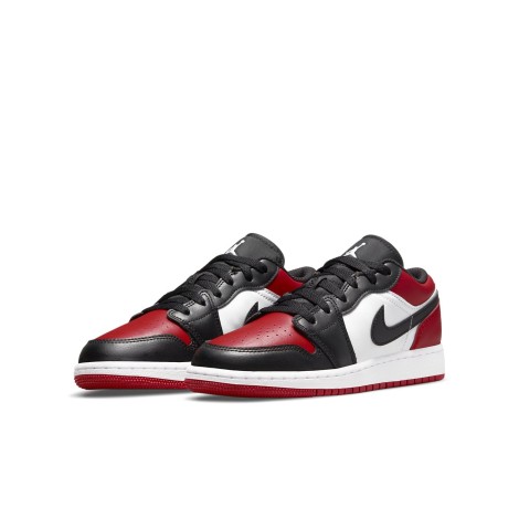 Jordan 1 Low Bred Toe (GS)