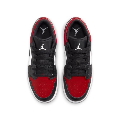 Jordan 1 Low Bred Toe (GS)