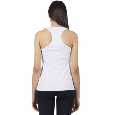 BackLabel white racer back top