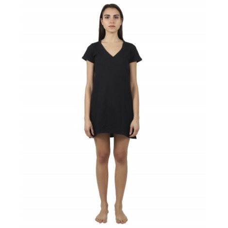 BackLabel black v-neck dress