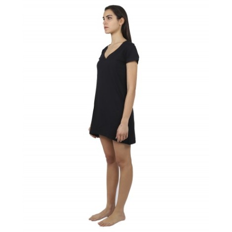 BackLabel black v-neck dress