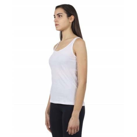 BackLabel white tank top