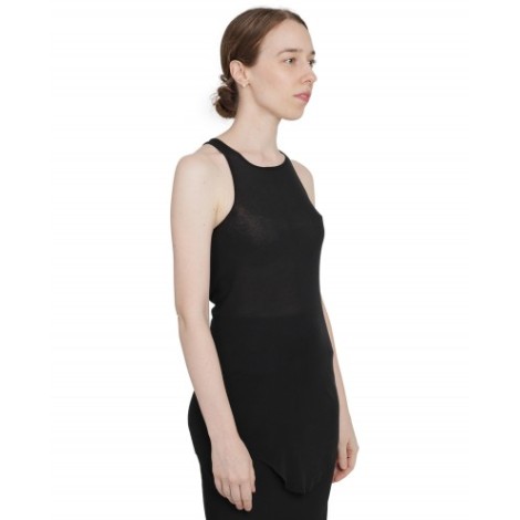 Rick Owens black rib tank