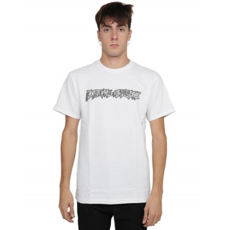 Fucking Awesome white Acupuncture t-shirt