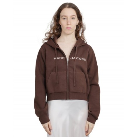 Marc Jacobs brown knit hoodie