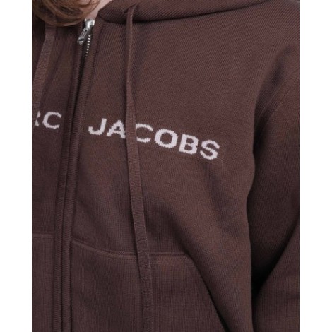 Marc Jacobs brown knit hoodie