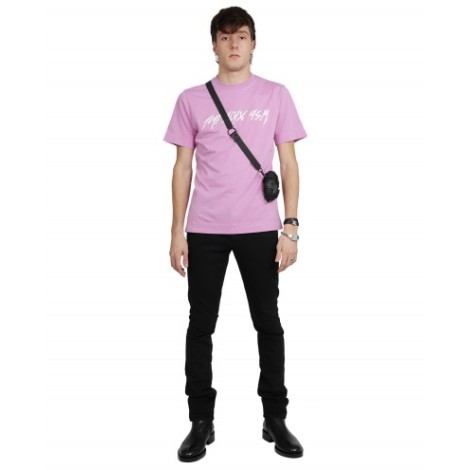 1017 ALYX 9SM pink script logo t-shirt