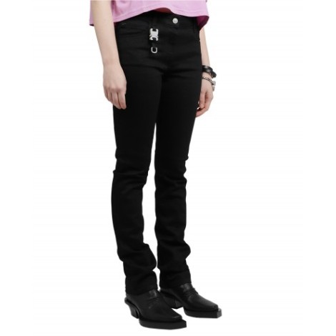 1017 ALYX 9SM black buckle jeans