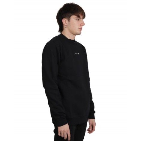 1017 ALYX 9SM black melt circle logo sweatshirt