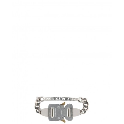 1017 ALYX 9SM silver buckle bracelet