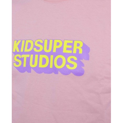 KidSuper salmon logo t-shirt