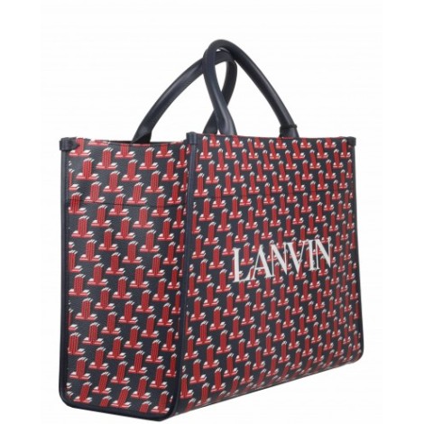 Lanvin navy In&Out cabas bag M