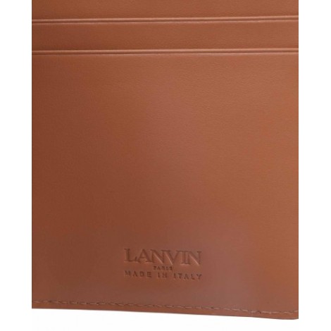 Lanvin pink logo wallet