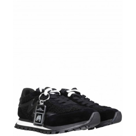 Marc Jacobs black teddy Jogger sneakers