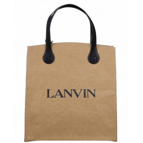 Lanvin kraft tote bag