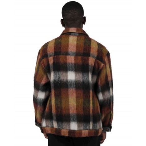 Bleach on Lower Manhattan orange Picasso overshirt