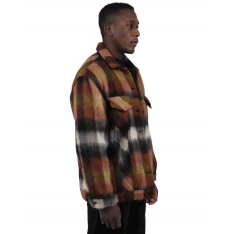 Bleach on Lower Manhattan orange Picasso overshirt