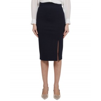 Studio Max Mara navy Latina skirt