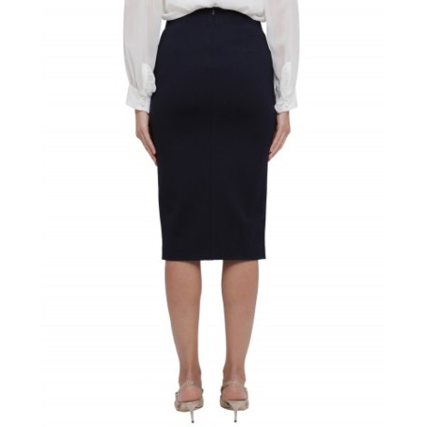 Studio Max Mara navy Latina skirt