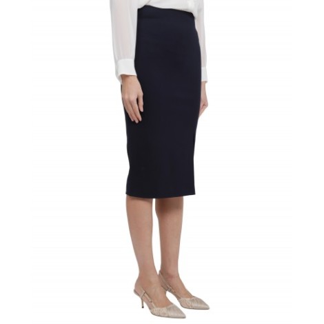 Studio Max Mara navy Latina skirt