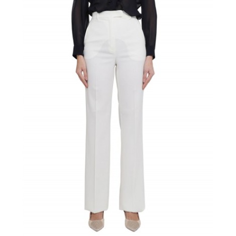 Studio Max Mara white Mallo trousers