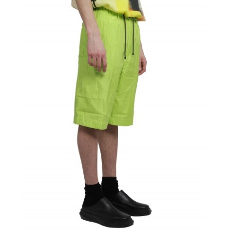 Dries Van Noten green Plyd bermudas