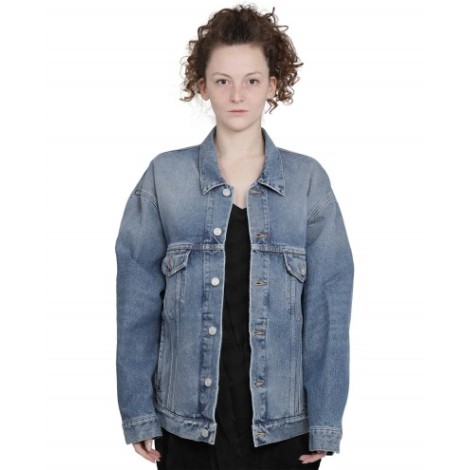 Balenciaga denim bb jacket