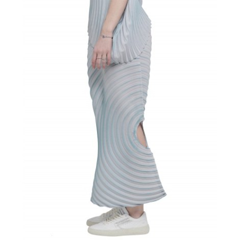 Issey Miyake grey skirt