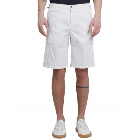 PT Torino white cargo bermudas