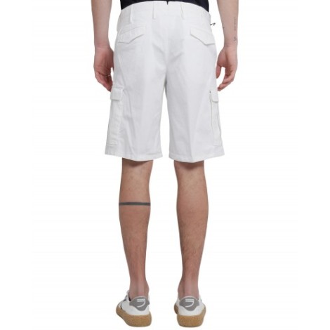 PT Torino white cargo bermudas