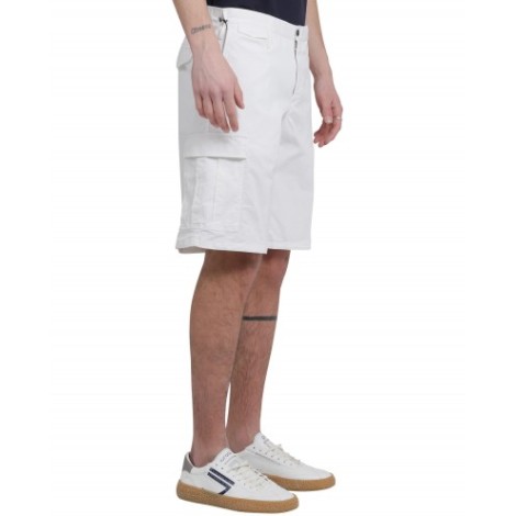 PT Torino white cargo bermudas