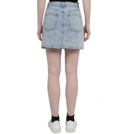 Wardrobe.NYC blue denim skirt