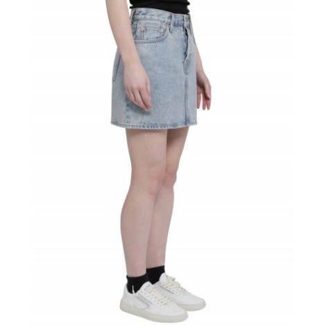 Wardrobe.NYC blue denim skirt