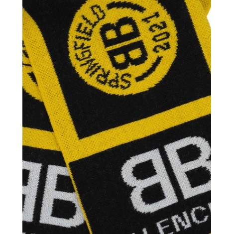 Balenciaga black The Simpsons football scarf