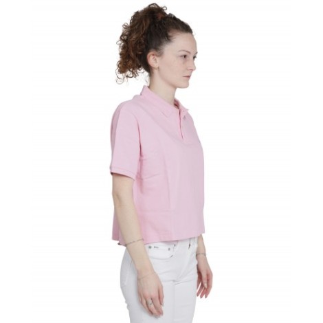 Polo Ralph Lauren pink cropped polo