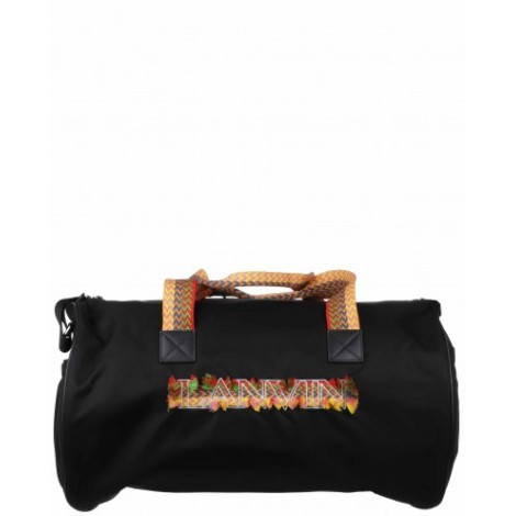 Lanvin black Curb duffle bag