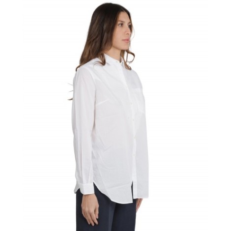 Massimo Alba white voile Uma shirt