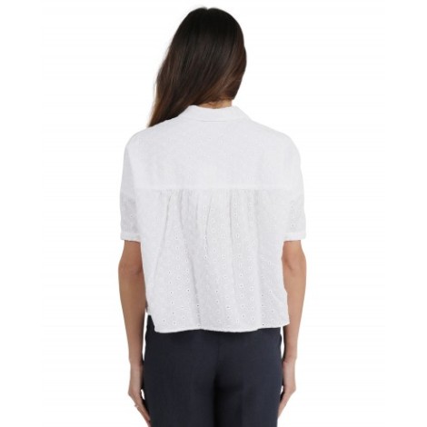 Massimo Alba white Ceci blouse