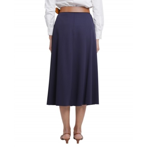 Ralph Lauren navy Beasley skirt