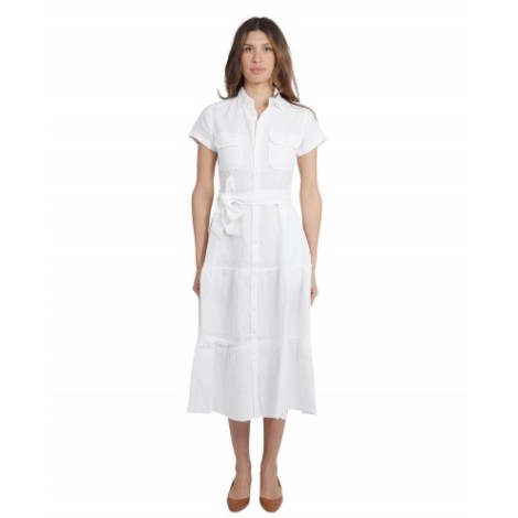 Polo Ralph Lauren white Oakland shirt dress