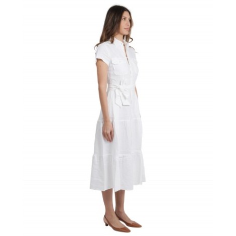 Polo Ralph Lauren white Oakland shirt dress