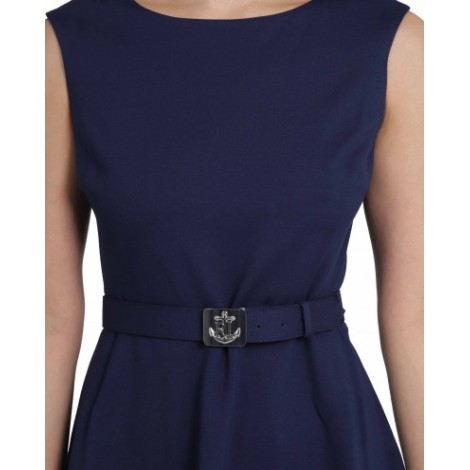 Lauren Ralph Lauren navy Kuanty dress